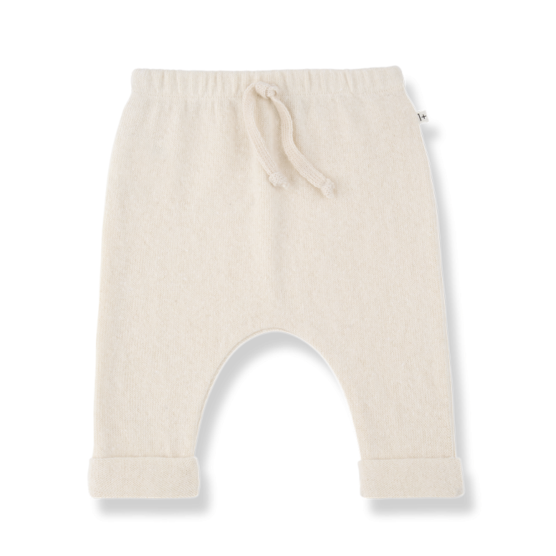 Ecru Extra Soft Fleece Alain Bottoms by 1+ in the Family