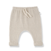 Beige Stripe Extra Soft Fleece Antony Bottoms by 1+ in the Family