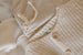 Beige Stripe Extra Soft Fleece Antony Bottoms by 1+ in the Family