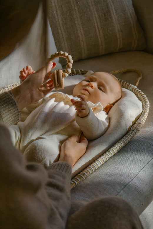 Ecru Merignac Onesie by 1+ in the Family