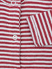 Ruby & Ecru Stripe Organic Cotton Romper by Serendipity
