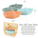 Silicone set of 4 Origami Boats by Ulysse