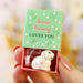 Tiny Matchbox Ceramic Bunny Token