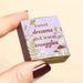 Tiny Matchbox Ceramic Fox Token