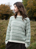 Womens Alpaca Pattern Sweater by Serendipity