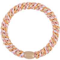 Pink Nude Mix Glitter Hairband by Bon dep