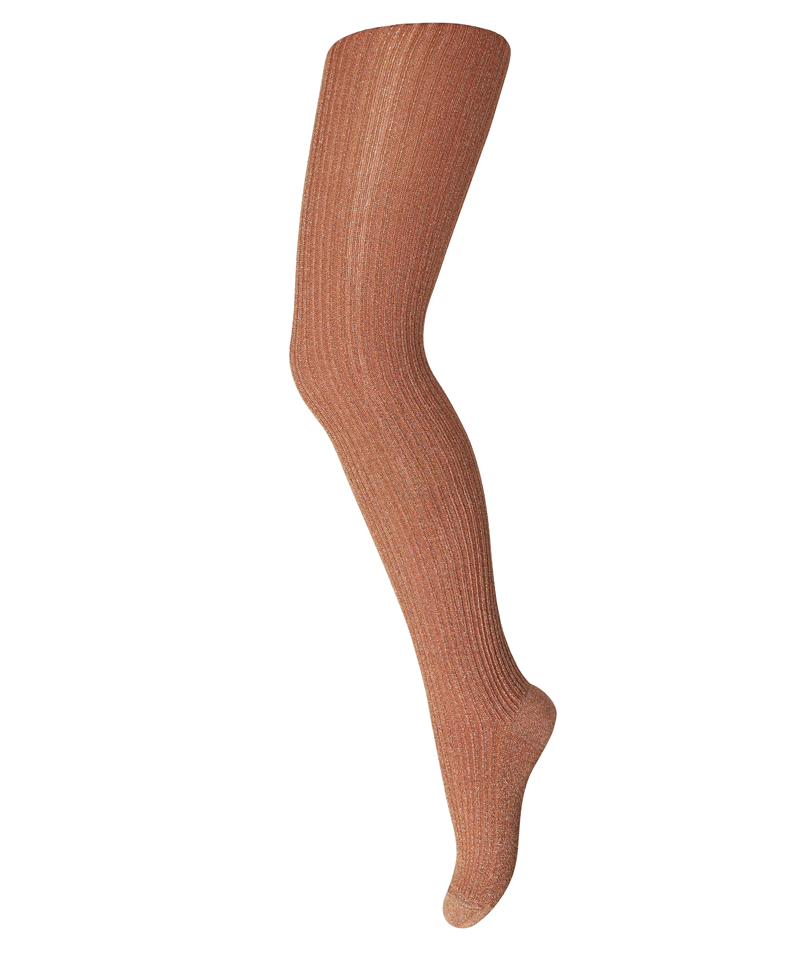 Rooibos Celosia Bamboo Glitter Tights by mp Denmark