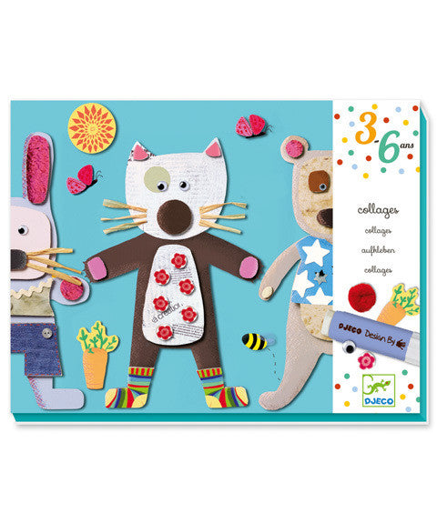 Collages for little ones by Djeco