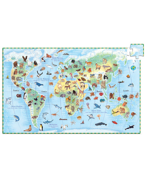 Observation puzzle - World's animals 100 pces