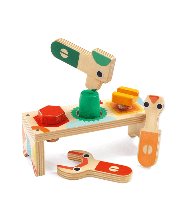 Bricolou Wooden Workbench by Djeco