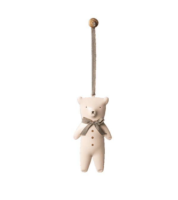 2023 Metal Teddy Bear Ornament by maileg