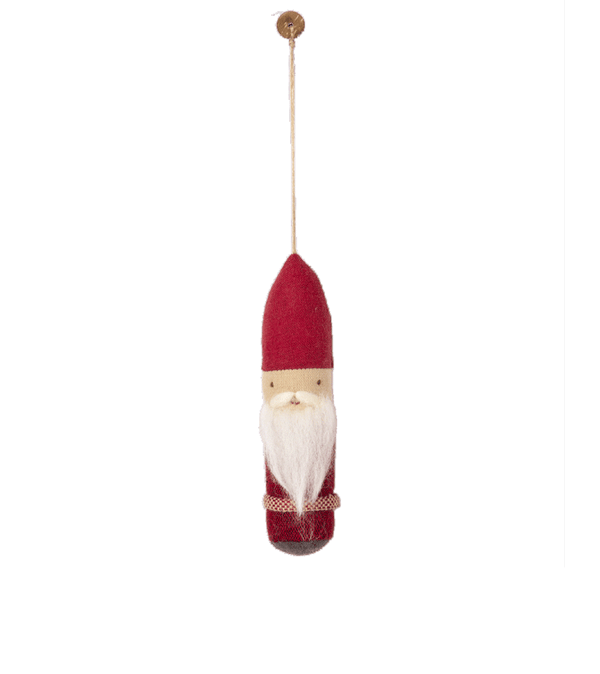 2023 Soft Santa Ornament by maileg