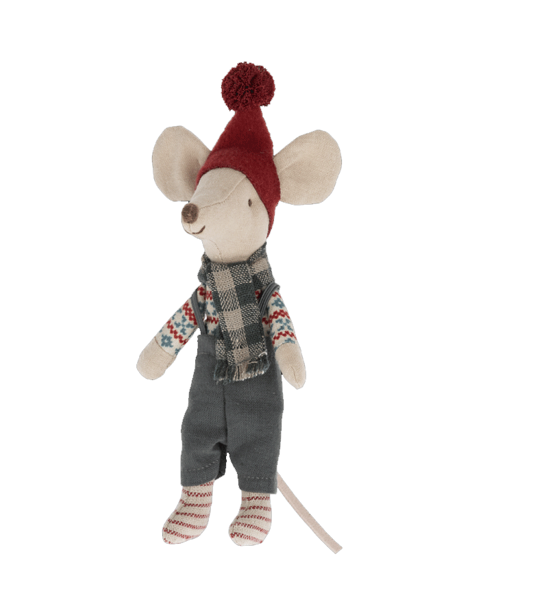 Big Brother Christmas Mouse by Maileg