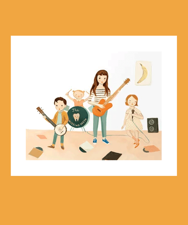 The Band Dream World Print by Emily Winfield Martin