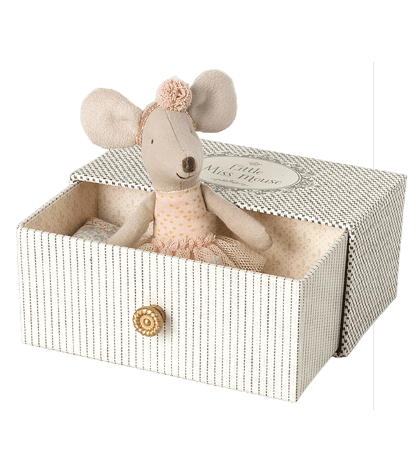 Little Sister Dance Mouse in Daybed by Maileg