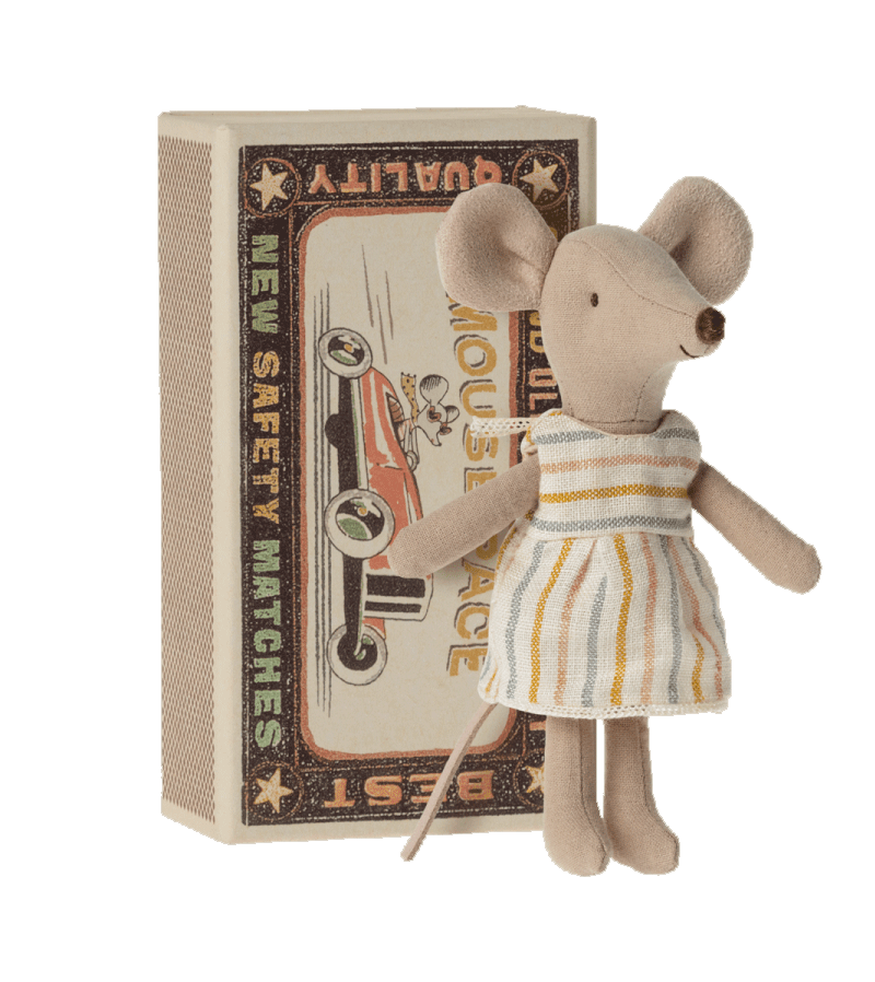 2022 Big Sister Mouse in Matchbox by maileg