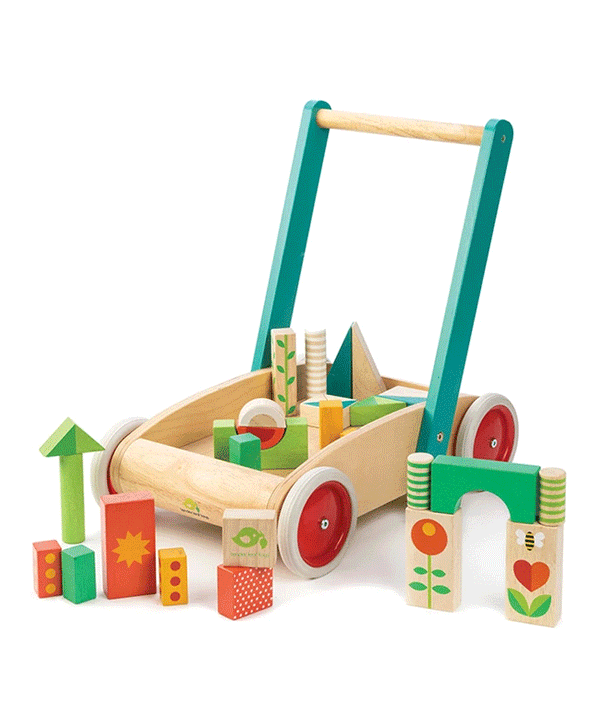 Baby Block Walker by Tender Leaf Toys