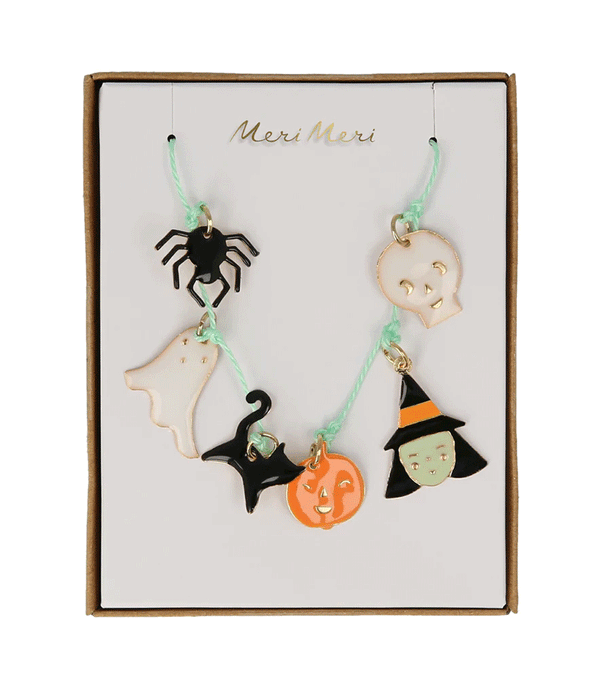 Halloween Enamel Necklace by Meri Meri