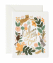 Menagerie Baby Card by Rifle Paper Co