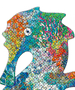 Sea Horse 350 pcs Puzz' Art Puzzle by Djeco