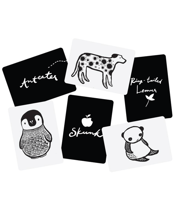 Black & White Art Cards for Baby by wee gallery
