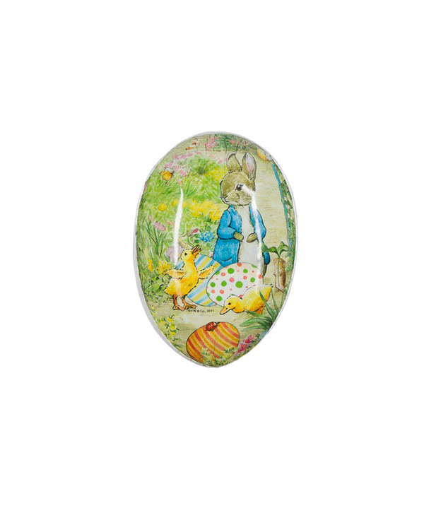 12 cm Beatrix Potter Cardboard Easter Egg