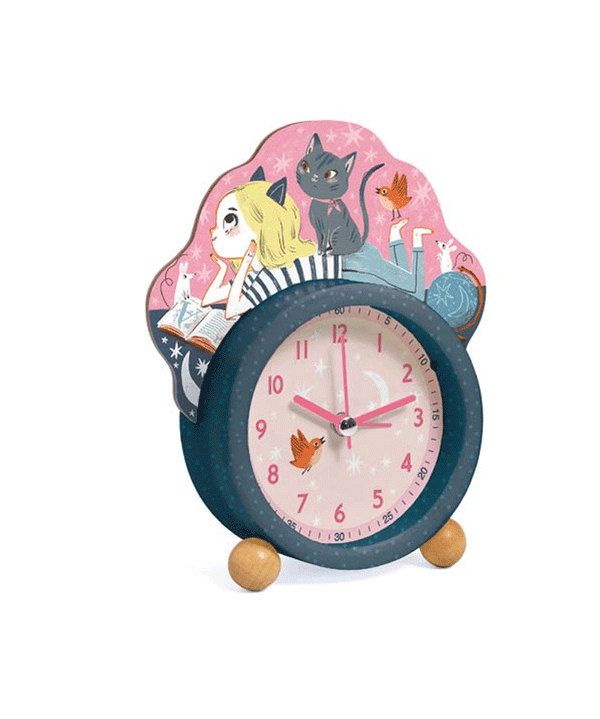 Little Cat Alarm Clock by Lucille Michieli
