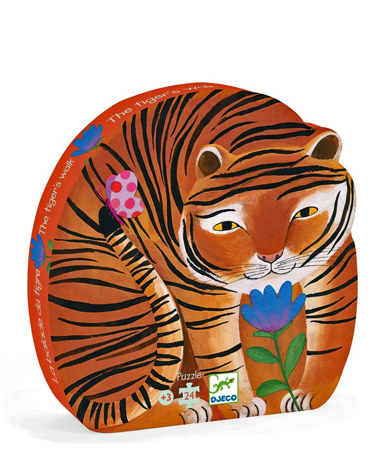 The Tiger's Walk  Puzzle 24 pieces - Niddle Noddle
