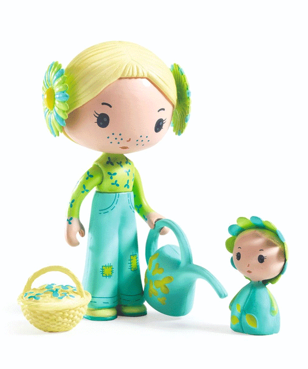 Flore & Bloom Tinyly Doll Figure by Djeco
