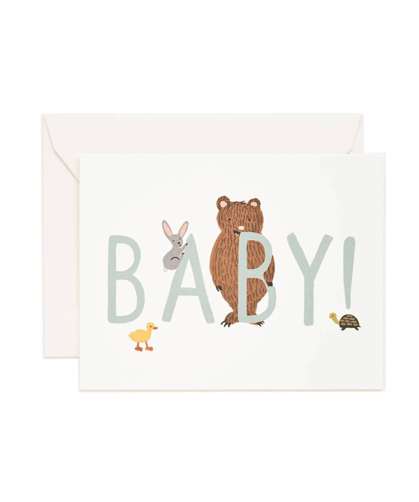 BABY! Card by Rifle Paper Co