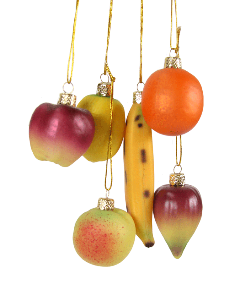 Small Fruit Ornaments by Cody Foster
