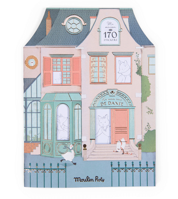 La Petite Ecole de Danse Sticker & Colouring Book by Moulin Roty