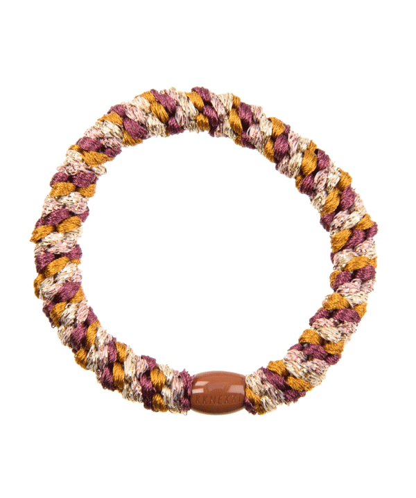 Curry Rosewood Mix Glitter Hairband by Bon dep