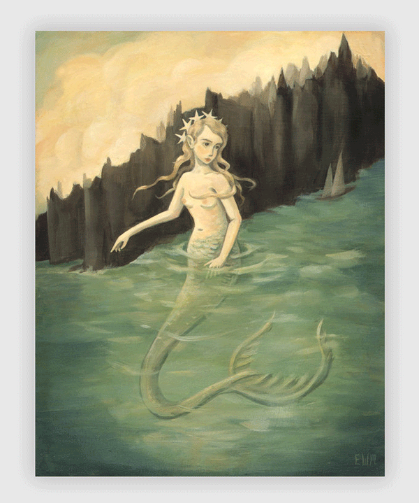 Star Of The Sea 8x10" Print by Black Apple