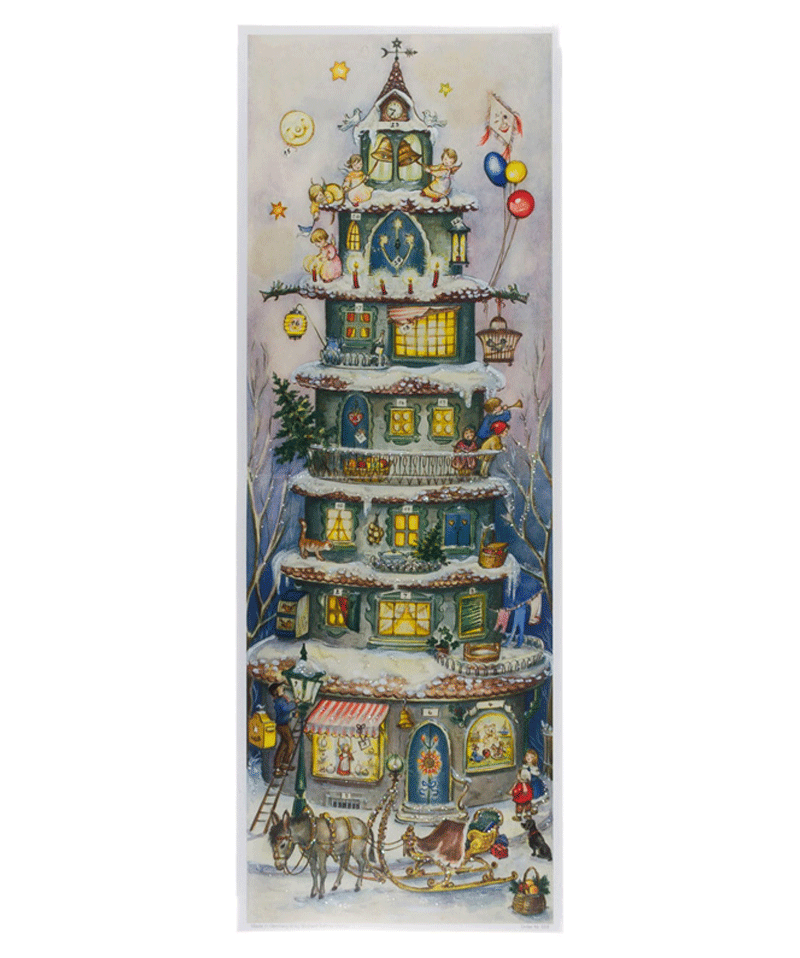 Christmas Tower Large Advent Calendar