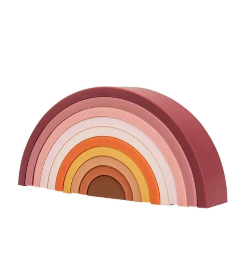 Silicone Rainbow Arch Puzzle