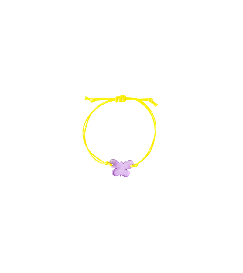Butterfly Acrylic Charm Bracelet