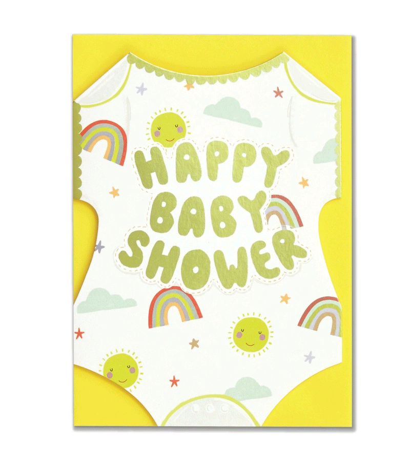 Happy Baby Shower Card by Raspberry Blossom