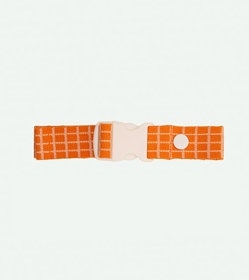 Carrot Orange Chest Strap for Backpacks by Sticky Lemon