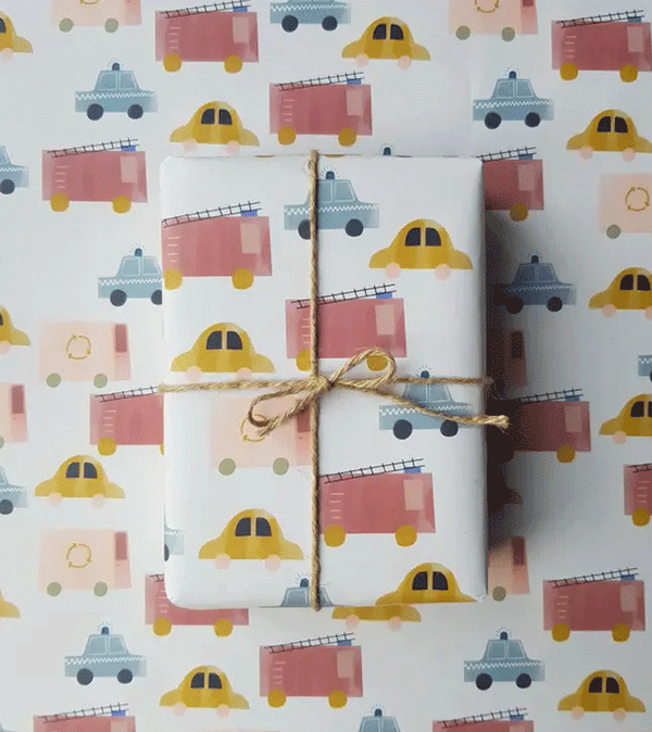 Cars Gift Wrap by Plewsy