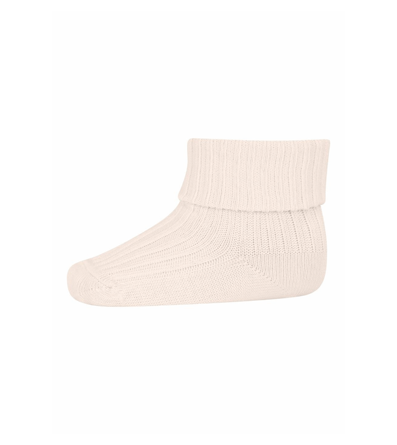 Pink Champagne Cotton Rib Sock by mp Denmark