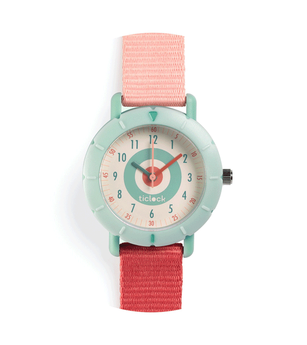 Pink Target Sport Watch by Djeco