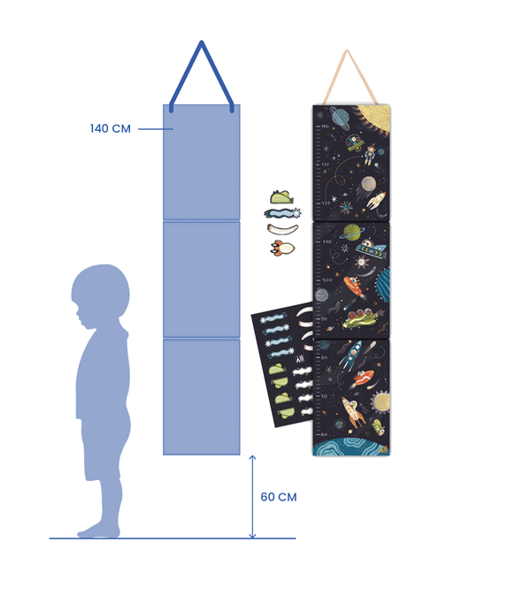 Space Height Chart by Djeco