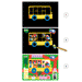 Learning About Vehicles Toddler Scratch Boards by Djeco