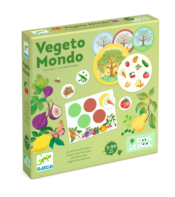 Vegeto Mondo Cool School Game by Djeco