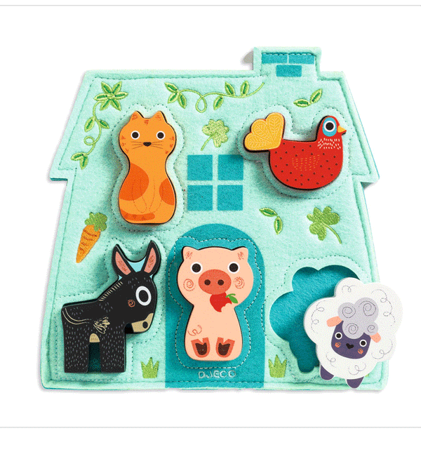 Mouky Wooden Puzzle by Djeco