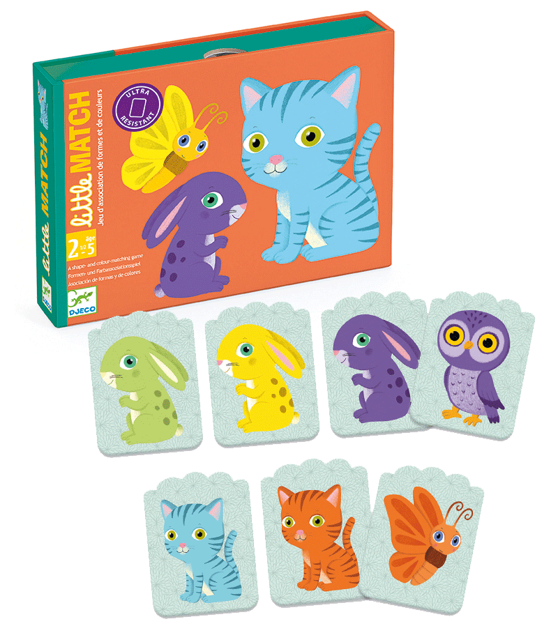 Little Match Card Game for Little Ones by Djeco - Niddle Noddle