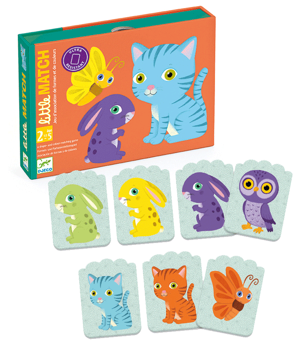 Little Match Card Game for Little Ones by Djeco - Niddle Noddle