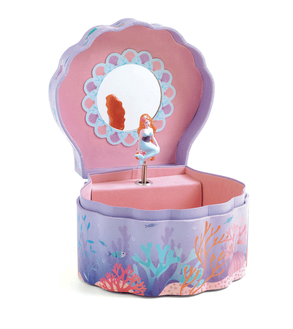 Enchanted Mermaid Jewellery Music Box by Djeco