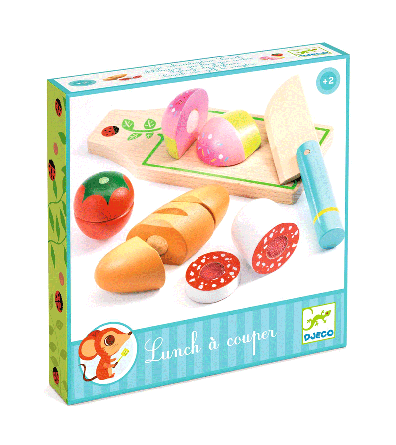 Wooden Lunch a Couper by Djeco